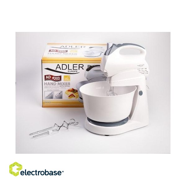Adler AD 4202 Stand mixer White 300 W image 6