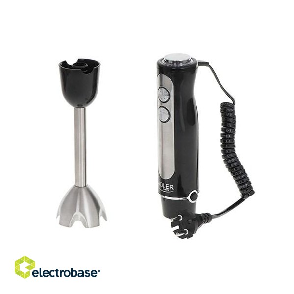 ADLER AD 4625B Hand blender Stainless steel 1500 W Black фото 7