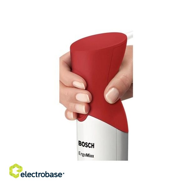 Bosch MSM64010 blender Immersion blender 450 W Red, White paveikslėlis 7