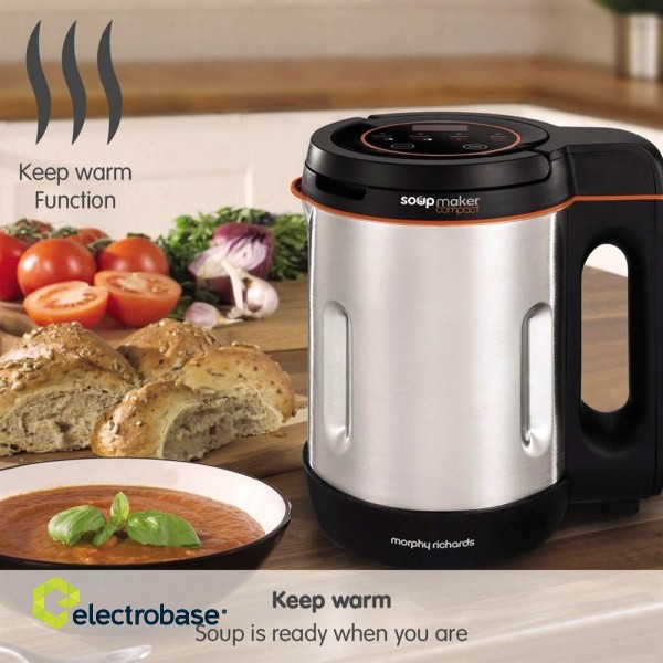 Morphy Richards 501021 soup maker Stainless steel 1 L фото 5