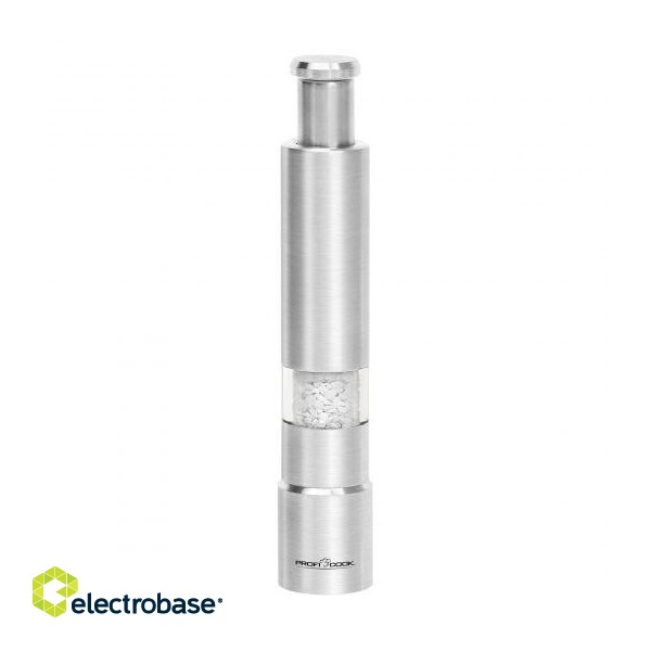 ProfiCook PC-PSM 1160 Salt & pepper grinder set Stainless steel, Transparent image 3