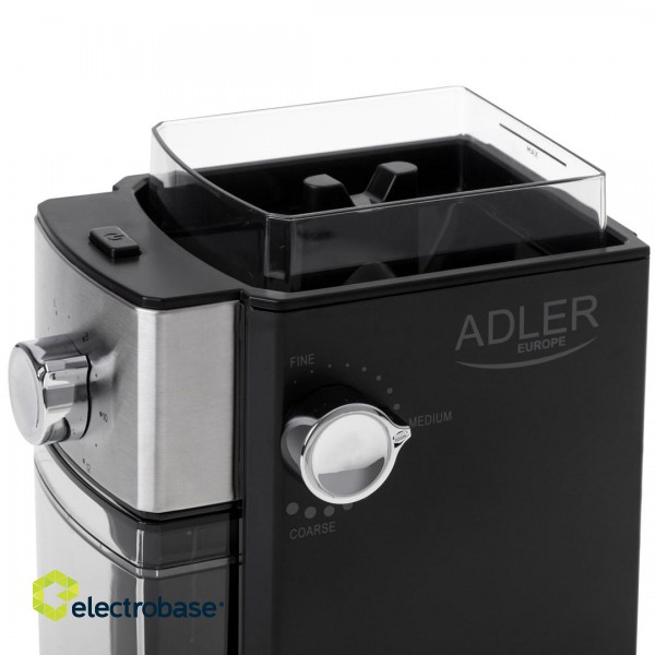 Adler AD 4448 coffee grinder 300 W Black paveikslėlis 6