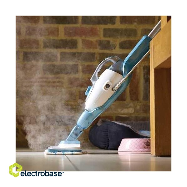 Black & Decker 9IN1 Steam-mop Upright steam cleaner 0.5 L Turquoise,White 1300 W фото 3