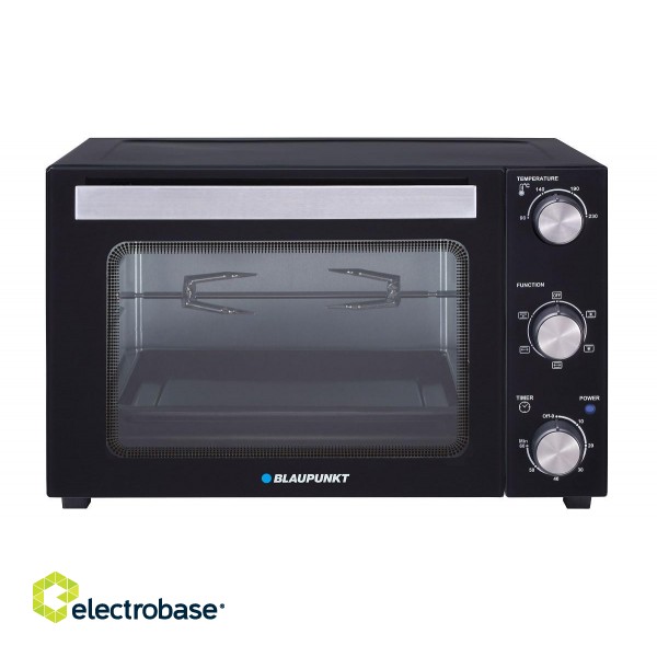 Blaupunkt EOM601 oven Black, Stainless steel фото 1