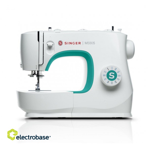 SINGER M3305 sewing machine Semi-automatic sewing machine Electric фото 1