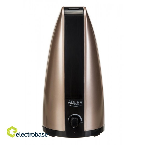 Adler AD 7954 humidifier 1 L Black, Gold 18 W image 6