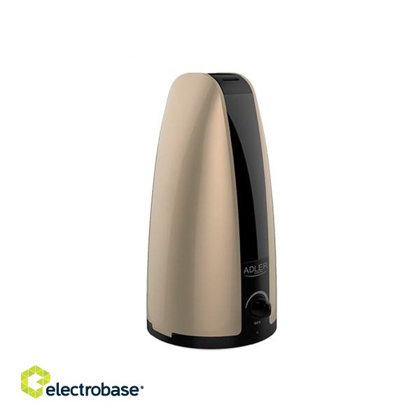 Adler AD 7954 humidifier 1 L Black, Gold 18 W фото 7