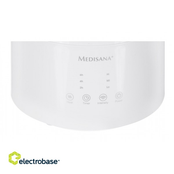 Ultrasonic Humidifier Medisana AH 661 3.5 L 75 W White image 1