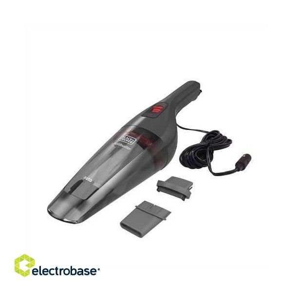 Black & Decker NVB12AVA-XJ handheld vacuum Grey, Red Bagless image 4