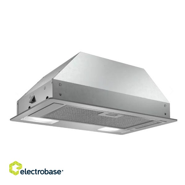 Bosch Serie 2 DLN53AA70 cooker hood 302 m³/h Built-in Stainless steel image 2