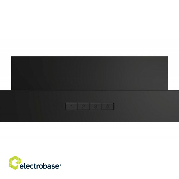 Bosch Serie 2 DWB96BC60 cooker hood Wall-mounted Black 619 m³/h B фото 2