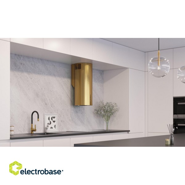 Wall-mounted hood MAAN Elba 2 W835 Gold gloss image 5