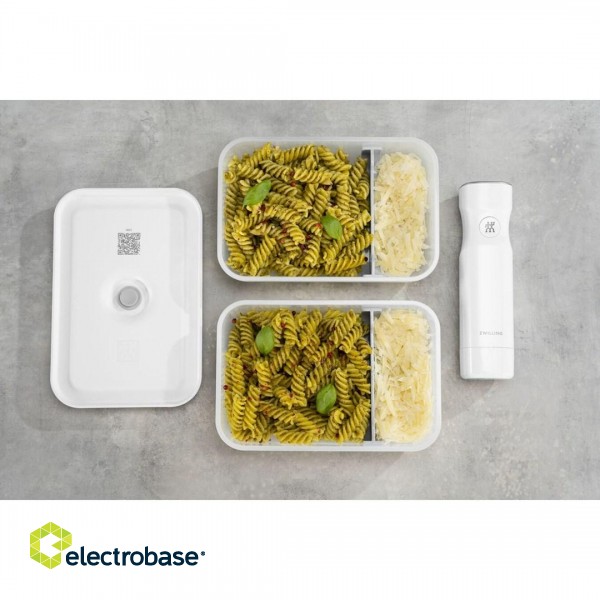 Zwilling Fresh & Save Plastic Lunch Box - 1 ltr, White paveikslėlis 10