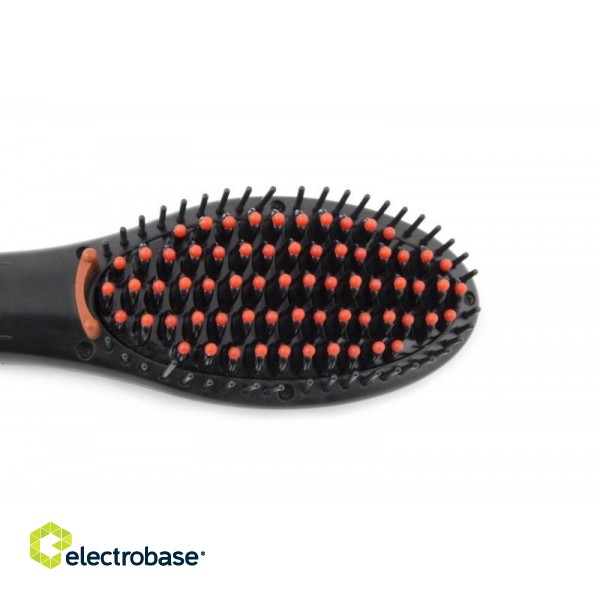 Esperanza EBP006 hair styling tool Straightening brush Black 1.8 m 50 W image 2