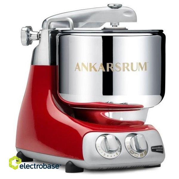 Ankarsrum AKM 6230R Stand mixer 600 W Red/Silver paveikslėlis 1