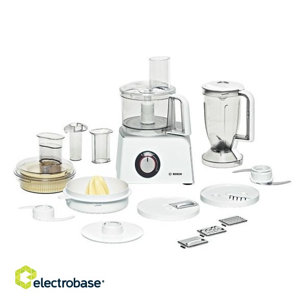 Bosch MCM4200 food processor 800 W 1.25 L White paveikslėlis 1