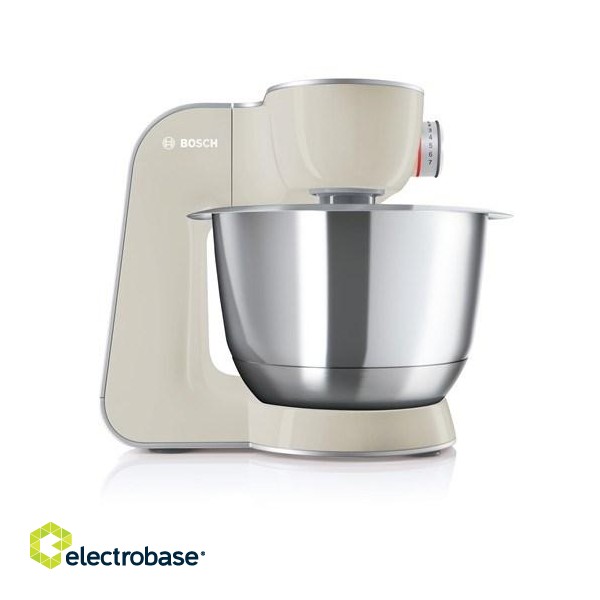 Bosch MUM58L20 food processor 1000 W 3.9 L Grey, Stainless steel, White image 3