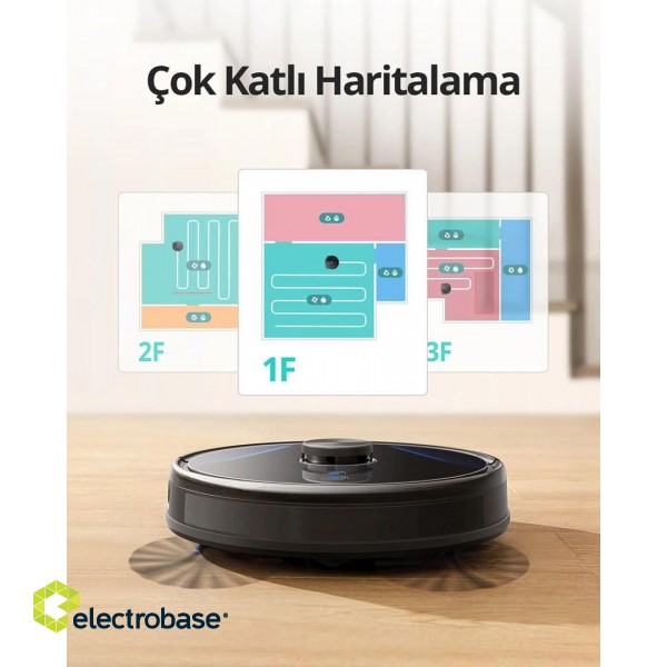 Eufy Clean L35 Hybrid+ robot vacuum 3.2 L Dust bag Black paveikslėlis 5