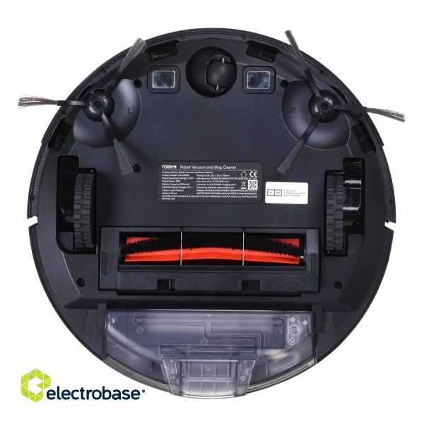Robot Vacuum Cleaner with station Roidmi Eve Plus (black) image 3