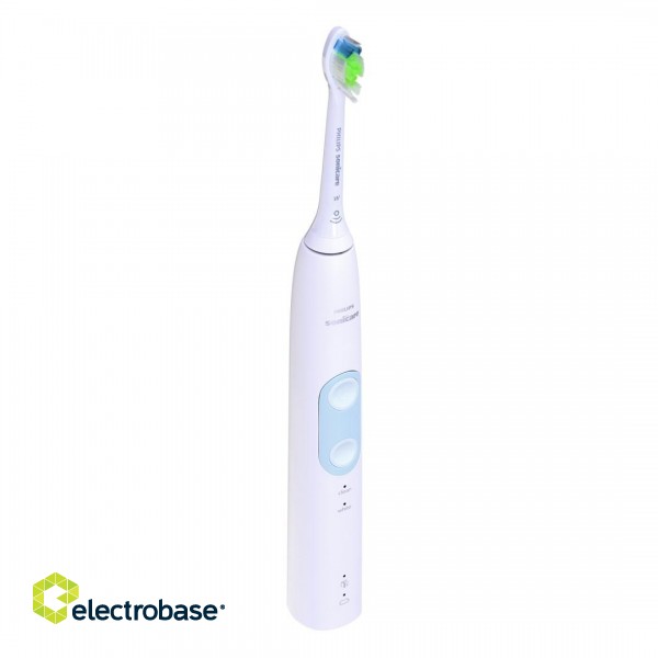 Philips 4500 series HX6839/28 electric toothbrush Adult Sonic toothbrush White image 3