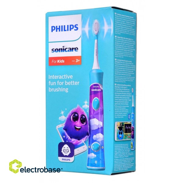 Philips Sonicare For Kids Built-in Bluetooth® Sonic electric toothbrush image 9