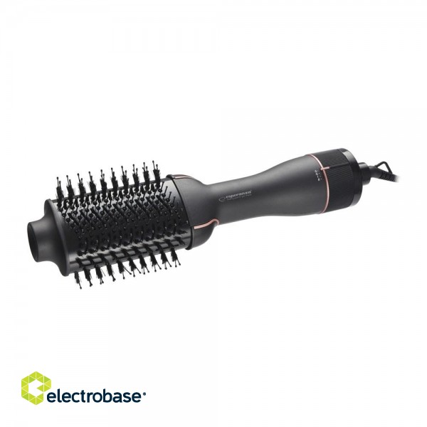 Esperanza EBL015 hair styling tool Hot air brush Black 1200W фото 1