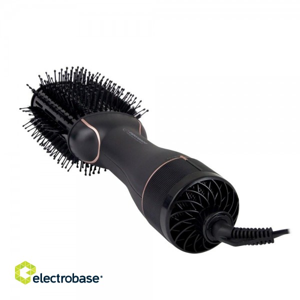 Esperanza EBL015 hair styling tool Hot air brush Black 1200W paveikslėlis 2