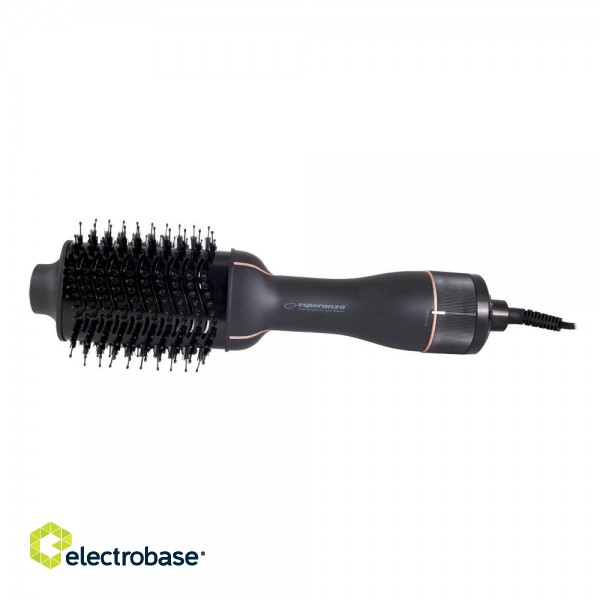 Esperanza EBL015 hair styling tool Hot air brush Black 1200W image 3