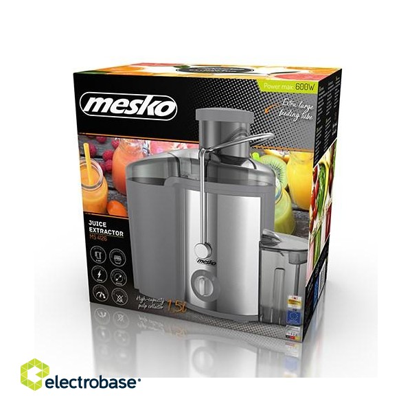 Adler MS 4126 juice maker Electric tomato juicer Stainless steel 600 W фото 5