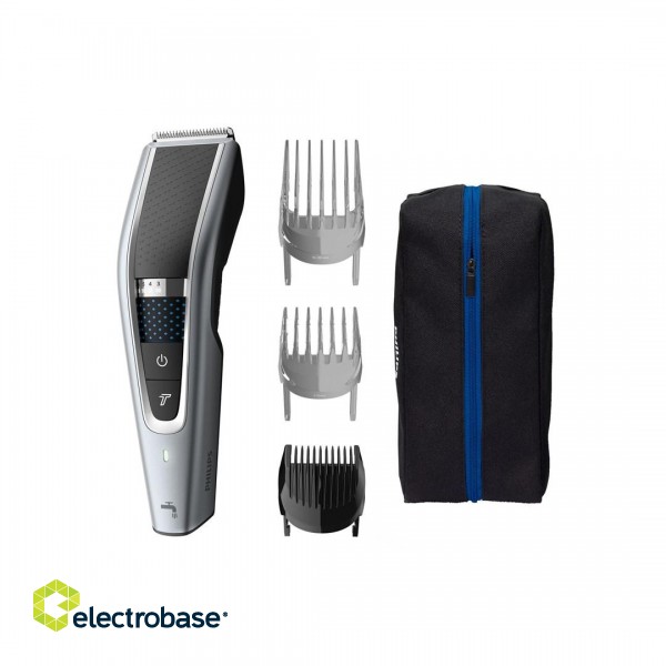Philips 5000 series HC5630/15 hair trimmers/clipper Black, Silver фото 1