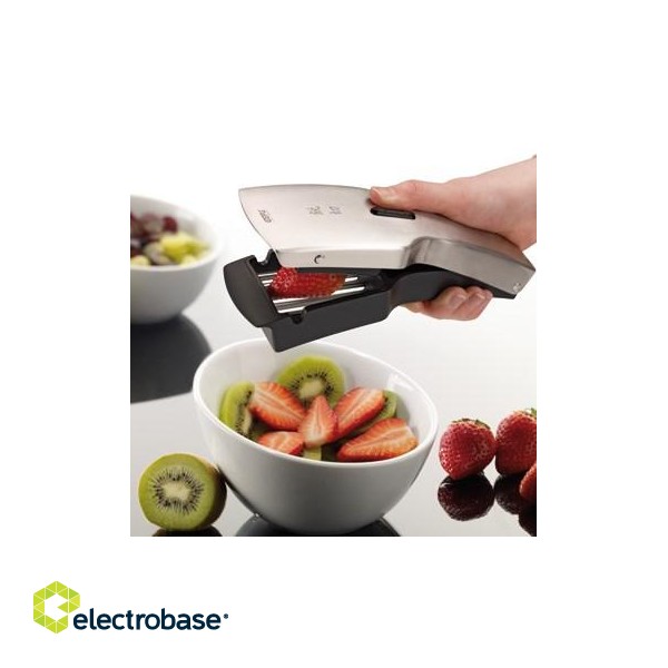 GEFU Tari slicer Manual Black, White Plastic, Stainless steel image 3