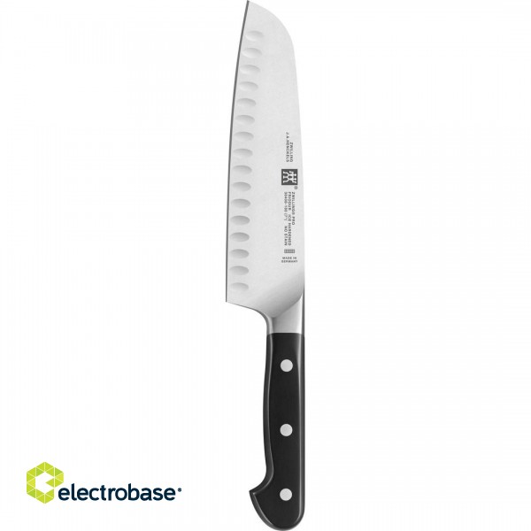 Santoku knife with grooves Zwilling Pro - 18 cm