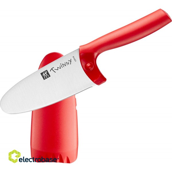 ZWILLING Twinny chef's knife 36550-101-0 10 cm red Cooking lessons for children image 1