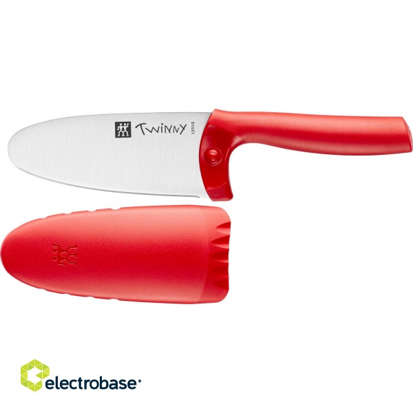 ZWILLING Twinny chef's knife 36550-101-0 10 cm red Cooking lessons for children image 4