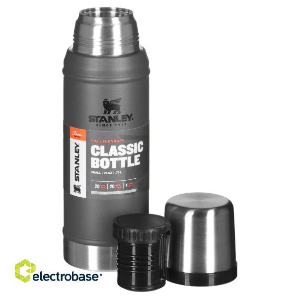 Stanley Thermos Legendary Classic  Charcoal 0,75 l image 4