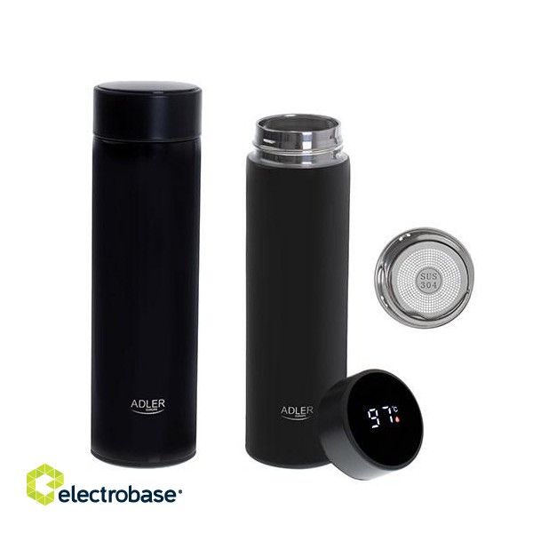 THERMOS WITH LED ADLER AD 4506BK BLACK image 7
