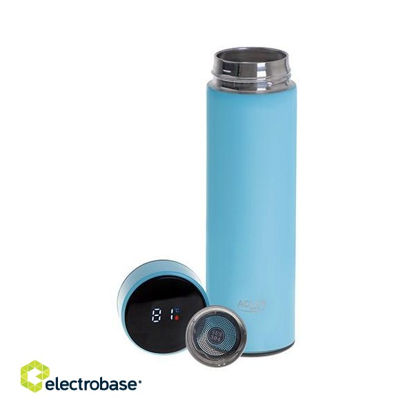 THERMOS WITH LED ADLER AD 4506BL BLUE image 4