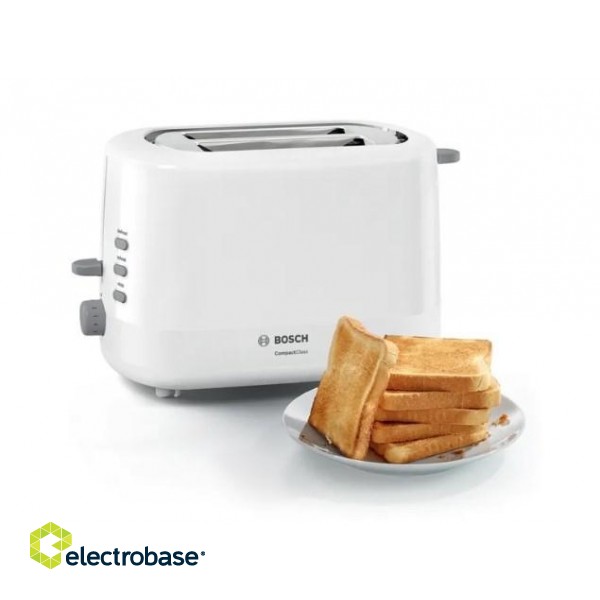 Bosch TAT3A111 toaster 7 2 slice(s) 800 W White image 7