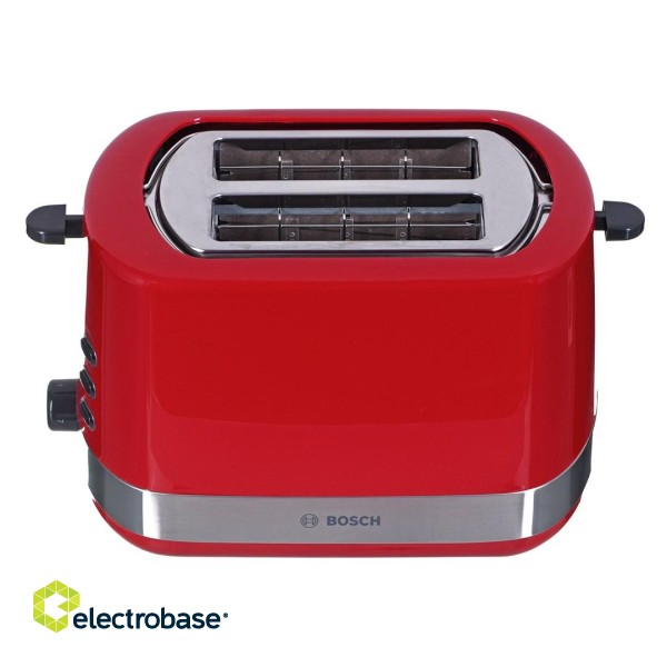 Bosch TAT6A514 toaster 2 slice(s) 800 W Red image 2