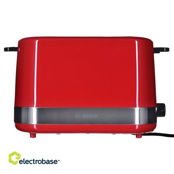 Bosch TAT6A514 toaster 2 slice(s) 800 W Red фото 6