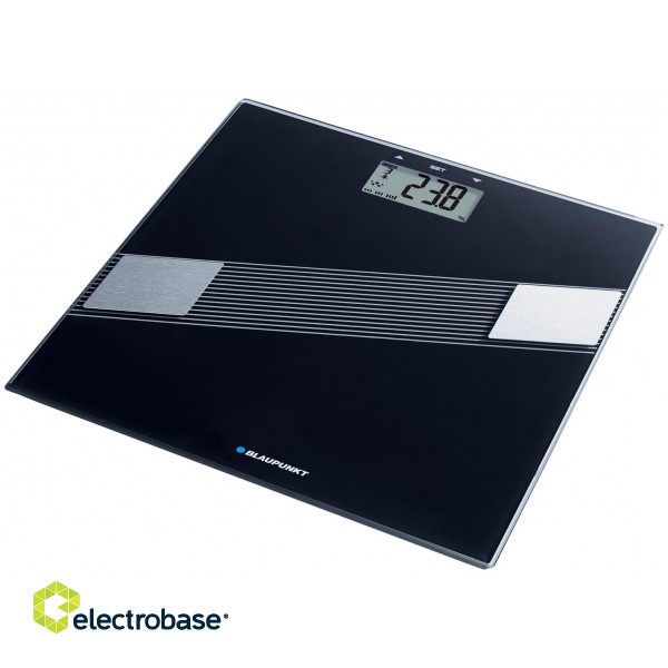 Blaupunkt BSM411 Square Black Electronic personal scale image 1