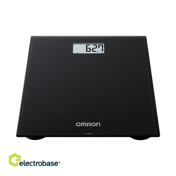 OMRON BATHROOM SCALE HN-300T2-EBK INTELLI IT BLACK image 2