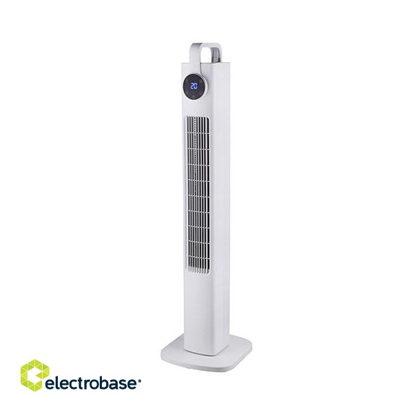 Adler | Fan | AD 7333 | Fan Tower | White | Diameter 109 cm | Number of speeds 3 | Oscillation | 120 W | Yes image 4