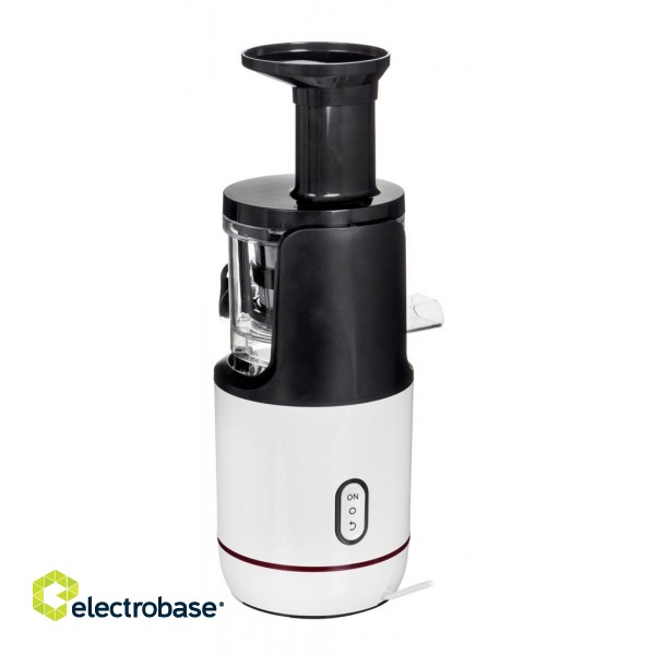 Bosch MESM500W juice maker Slow juicer 150 W Black, White image 3