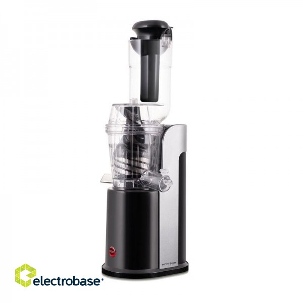 ELDOM Slow juicer, 250 W, quiet, 2 motor directions, black image 1