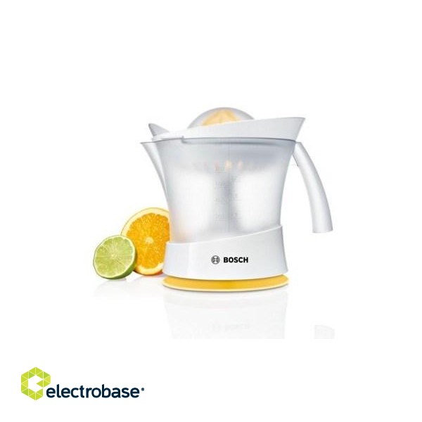 Bosch MCP3500 electric citrus press 0.8 L 25 W White, Yellow image 5