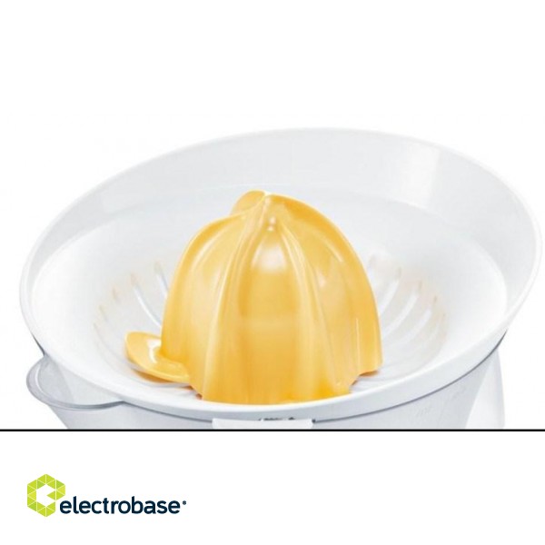 Bosch MCP3500 electric citrus press 0.8 L 25 W White, Yellow image 7