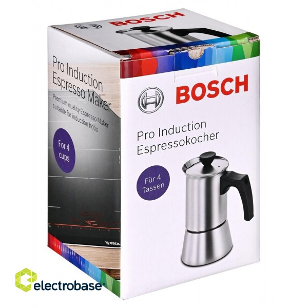 Bosch HEZ9ES100 manual coffee maker Stainless steel image 1