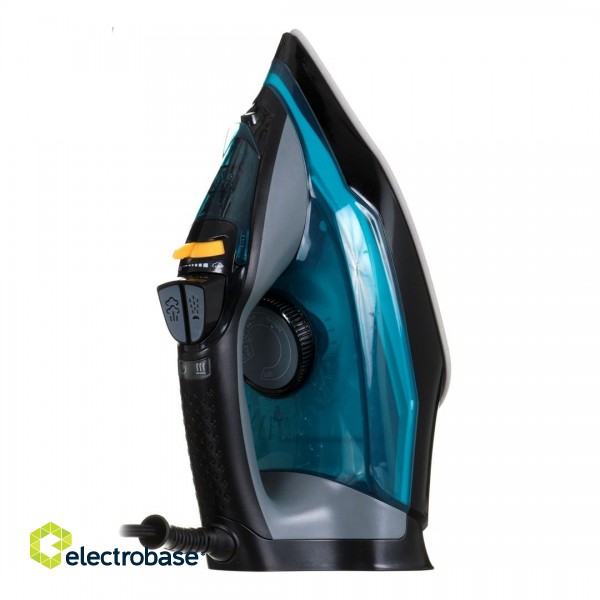 Adler AD 5032 iron Dry iron Ceramic soleplate Black, Blue, Gray 2400 W image 2