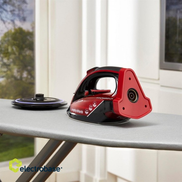 Morphy Richards 303250 iron Steam iron Ceramic soleplate 2400 W Black, Red image 7